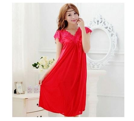 Plus-Size-Sexy-Women-Ice-Silk-Sleepwear-Female-Nightgown-Women-Nightwear-for-Ladies-Night-Shirts-Home-3
